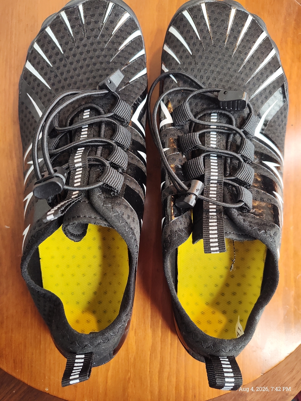 Hike Barefoot Men’s Slip-On Quick Dry Athletic Shoes with Yellow Insole